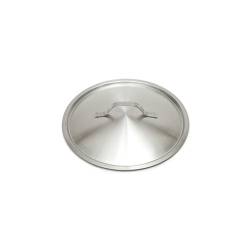 Coperchio piatto leggero in acciaio inox cm 24