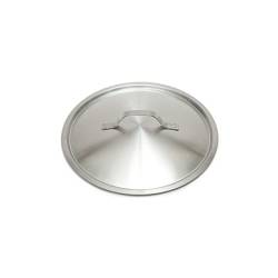 Coperchio piatto leggero in acciaio inox cm 28