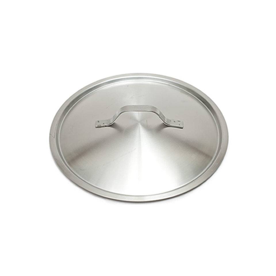 Lightweight stainless steel flat lid 14.17 inch