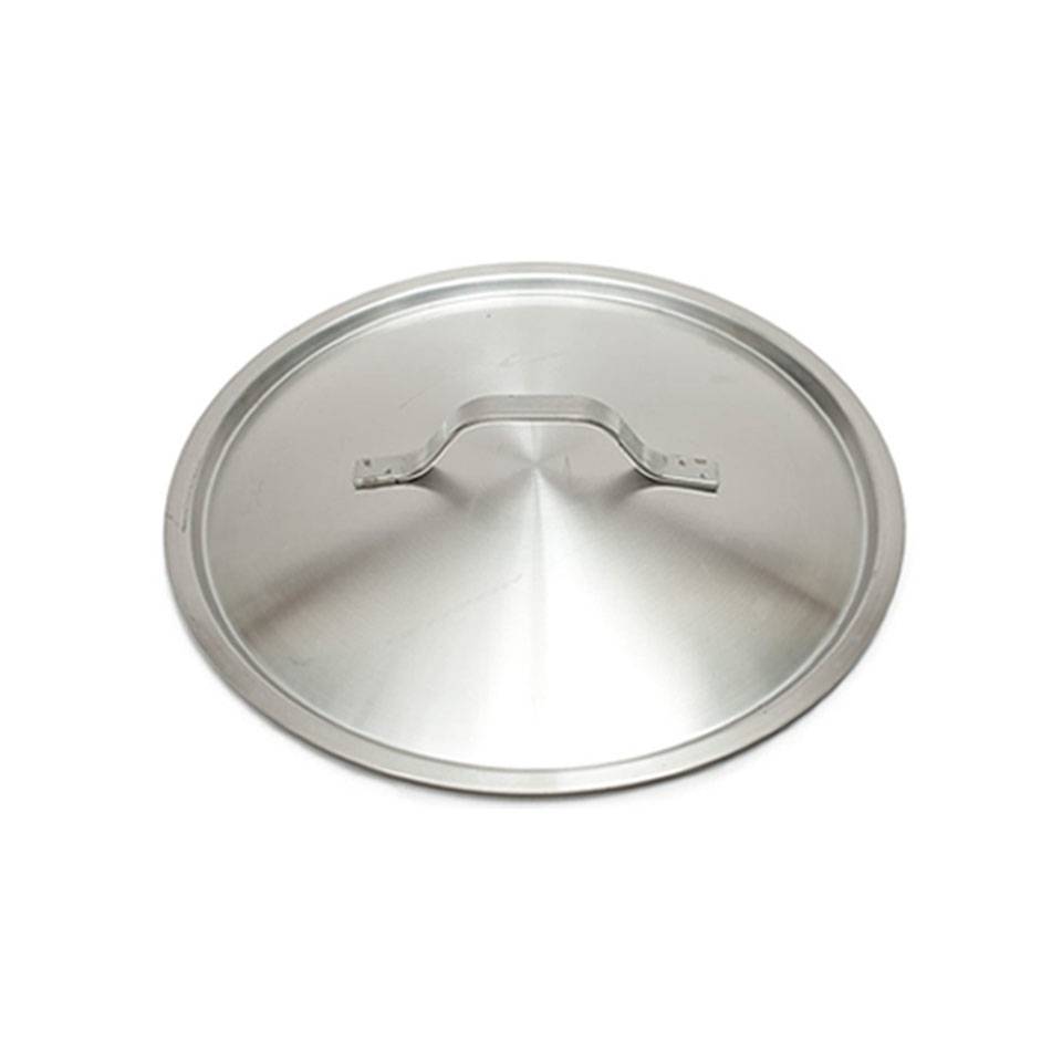 Coperchio piatto leggero in acciaio inox cm 40