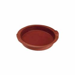Flexipad tortiera tonda in silicone marrone cm 26