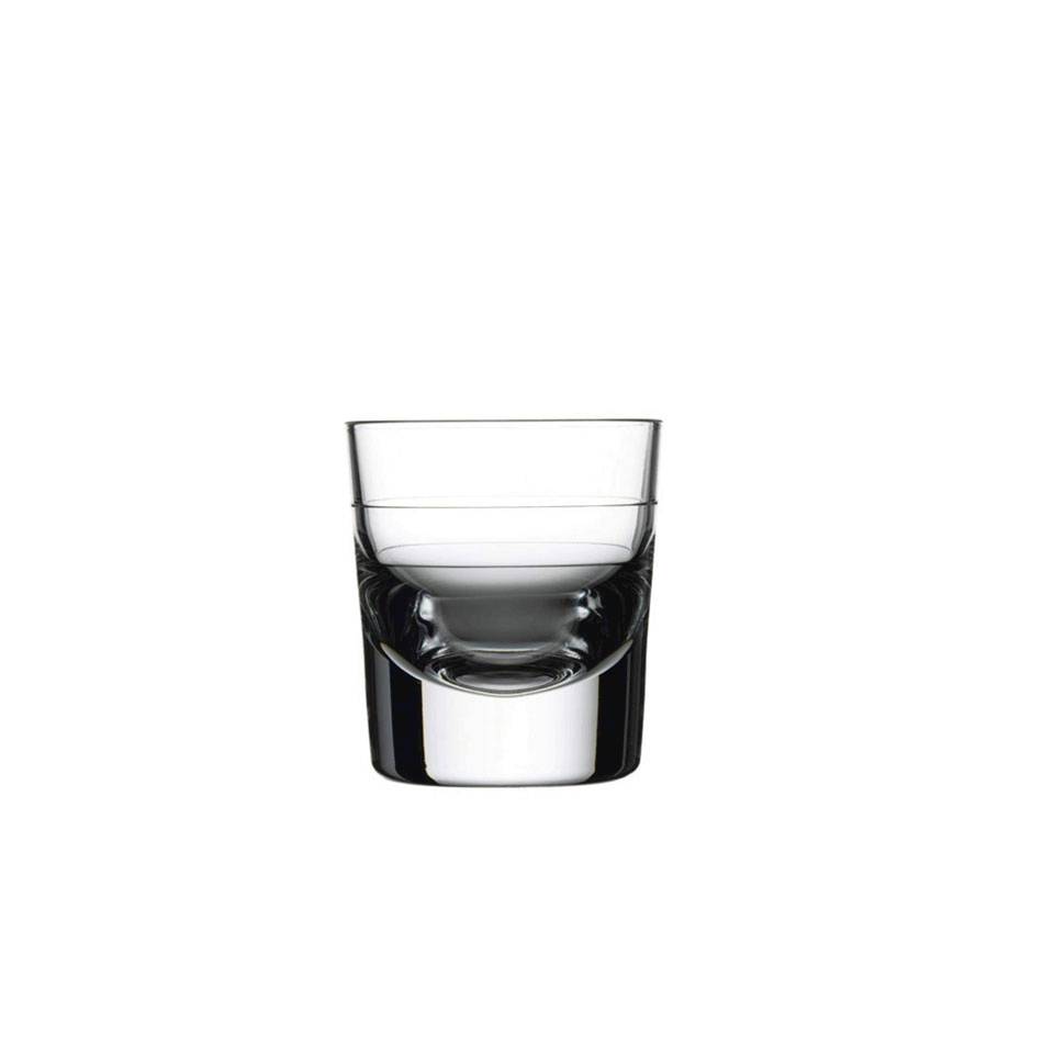 Shot glass Large 2 notches glass cl 18.5