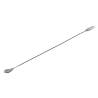 Stainless steel bar spoon with fork 19.68 inch