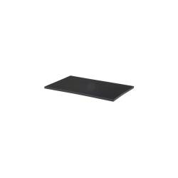 Rubber bar mat/service mat 45x30.5cm black