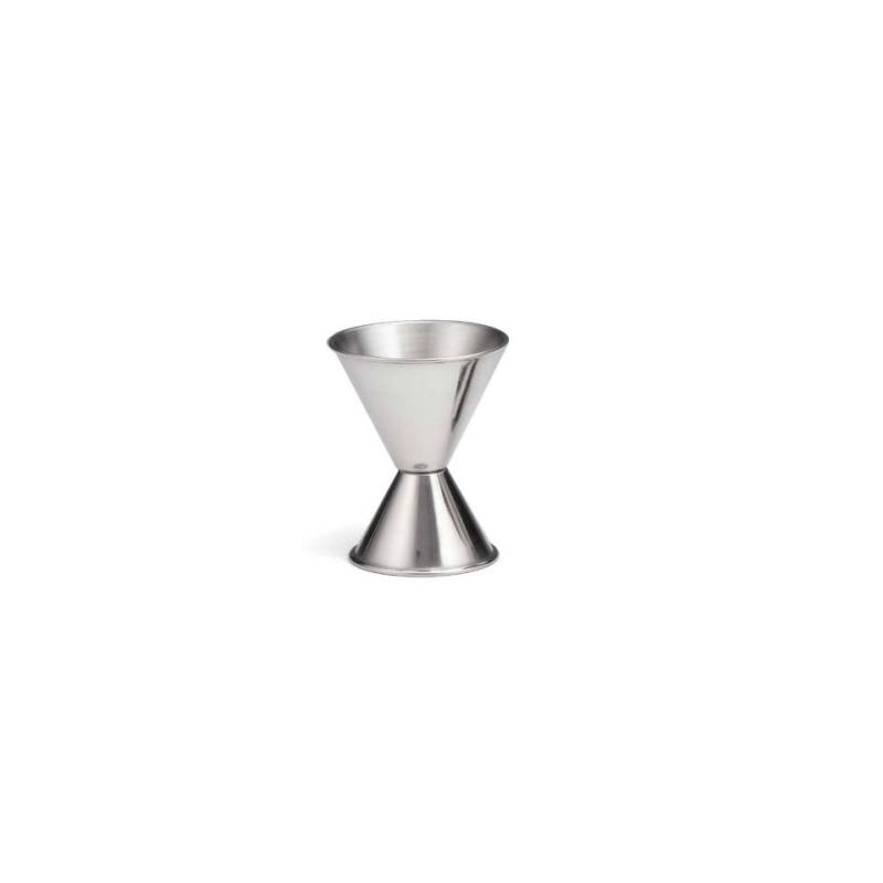 Jigger with measurements in steel oz 1-2 ounces