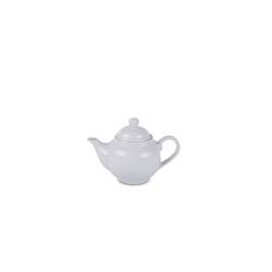 Riviera teapot in white porcelain cl 30