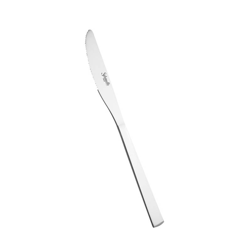 Coltello tavola Elisa Salvinelli in acciaio inox cm 22