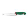 Coltello cucina Premana Sanelli in acciaio inox con manico verde cm 20