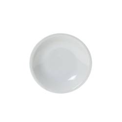 Saturnia Roma white porcelain coupe plate 8.07 inch