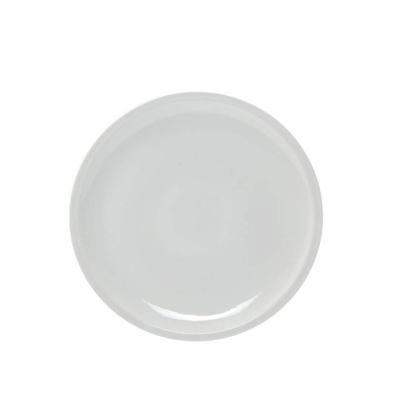 Saturnia Roma white porcelain dinner plate 9.25 inch