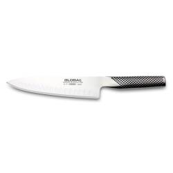 Coltello cucina Global in acciaio inox cm 20