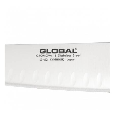 Coltello cucina Global in acciaio inox cm 20