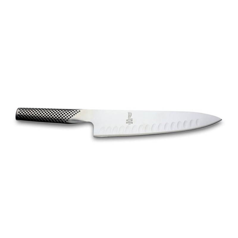 Coltello cucina Global in acciaio inox cm 20