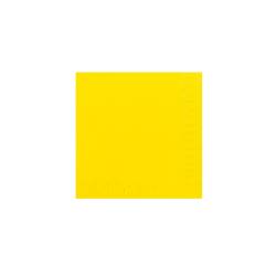 Tovagliolo Duni in cellulosa due veli cm 40 x 40 giallo