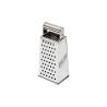 Stainless steel 4-sided grater 11x8.5x23.5 cm