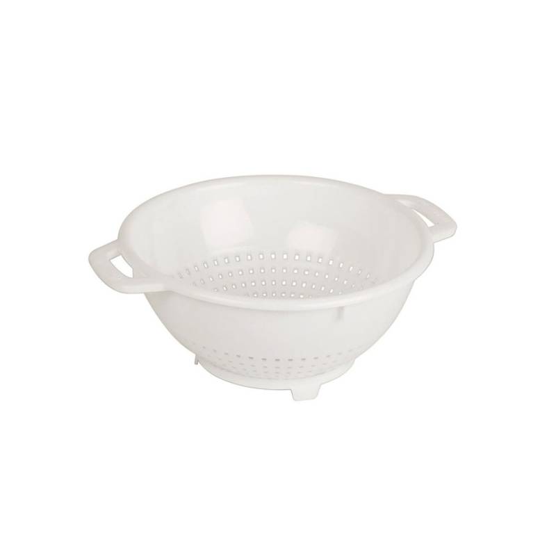 White polypropylene classic colander 11.81 inch