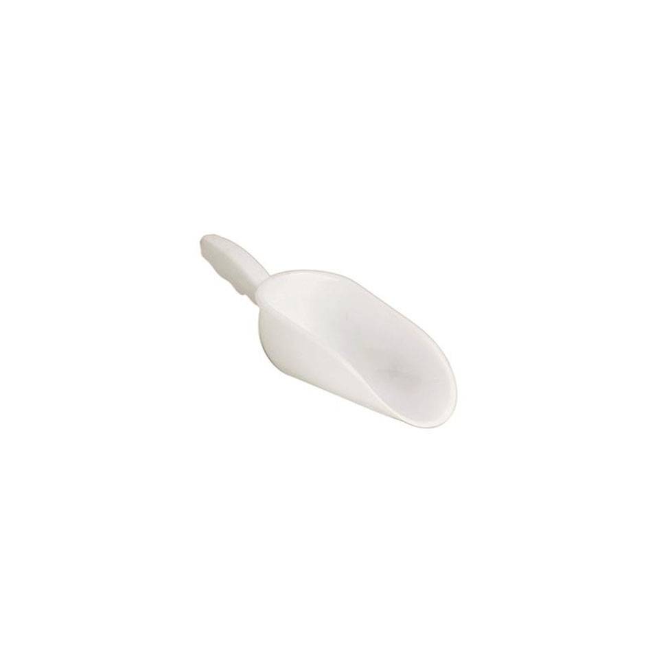 White moplen ice scoop 9.45 inch