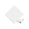 White tnt tablecover cm 100x100