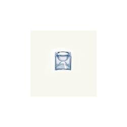 Cubik Arcoroc glass base transparent cm 8x8
