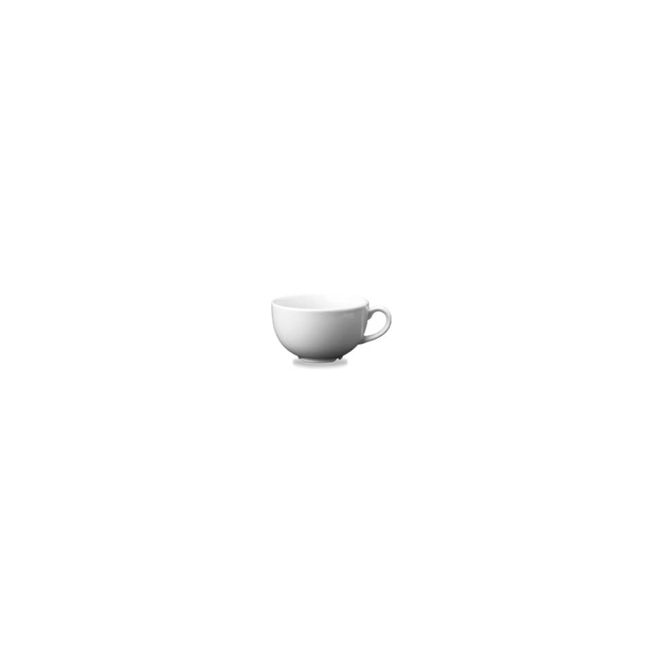 Tazza cappuccio Beverage Churchill in ceramica vetrificata bianca cl 22,7