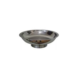 Stainless steel round fruit holder cm 20