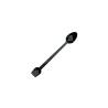 Gold plast plastic double spoon