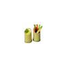 Oblique skewed bamboo tumbler cm 9x5