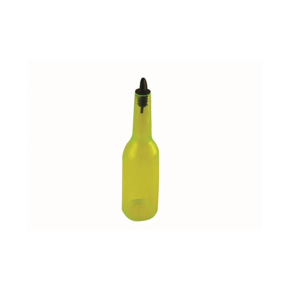Flair bottle Fluo in yellow plastic cl 75