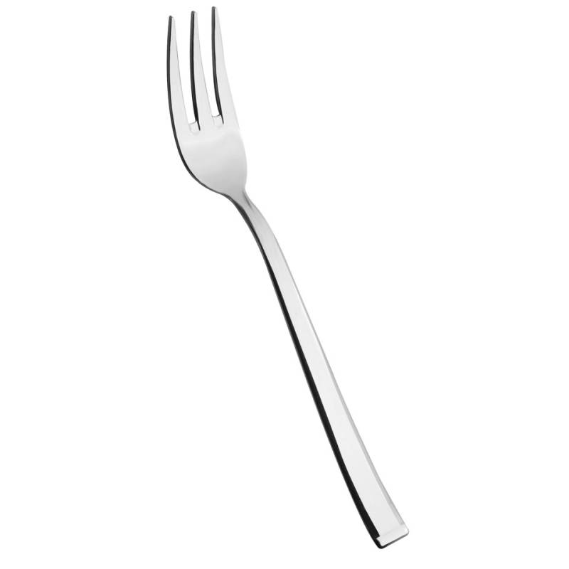 Salvinelli Symbol stainless steel serving fork 8.93 inch