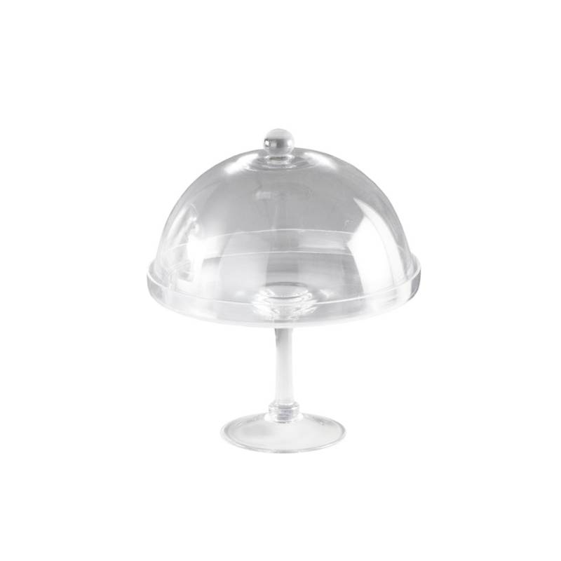 Glass dome riser 11.81x13.38 inch