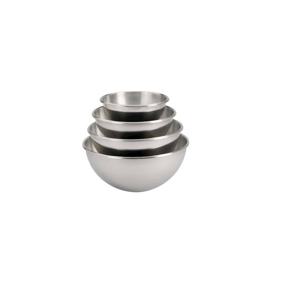 Bowl semisferica De buyer in acciaio inox cm 20 lt 2,1