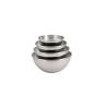 De buyer stainless steel hemispherical bowl cm 24 lt 3.6