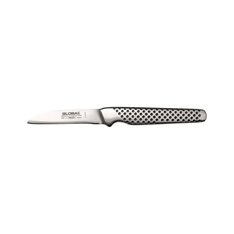 Coltello spelucchino Global in acciaio inox cm 6