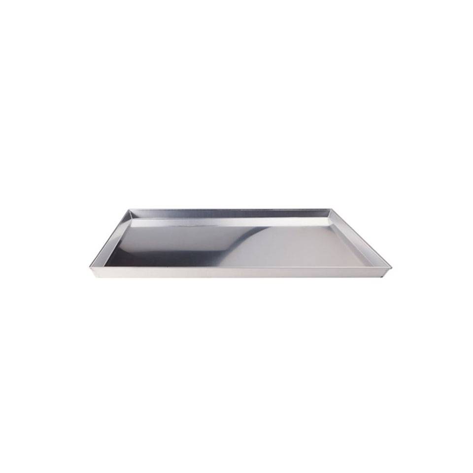 Rectangular aluminum pizza pan 45 cm