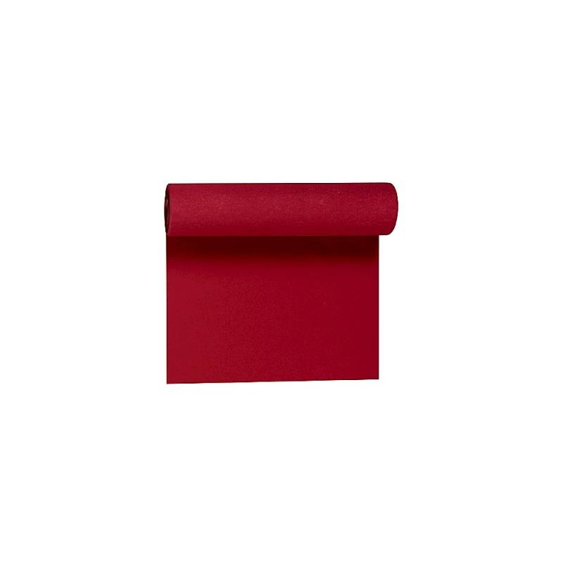 Rotolo Tête-à-Tête Duni in cellulosa Dunicel® 120×40 cm bordeaux