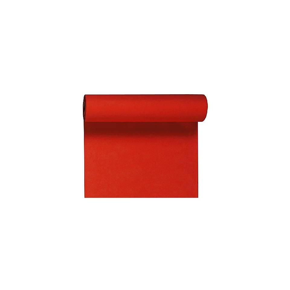 Rotolo Tête-à-Tête Duni in cellulosa Dunicel® 120x40 cm rosso