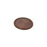 Bisetti round cutting board made of plywood with non-toxic tempered glass cm 30