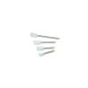 White pla plus soft beveled spatula 11.02 inch