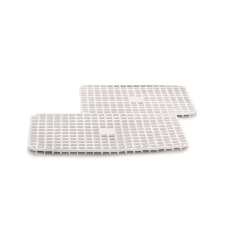 White plastic versa mat glass saver grid 13x9.45 inch