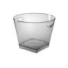 Smoked acrylic square sparkling wine tank lt 10.5