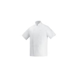 Security cook jacket Egochef cotton size S half sleeve white