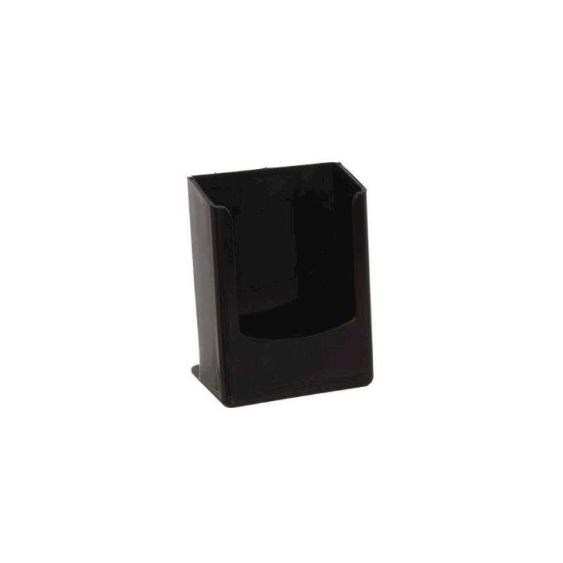 Black plastic napkin stand 