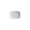 Arcoroc Linea Delice rectangular plate in white glass 35x21 cm