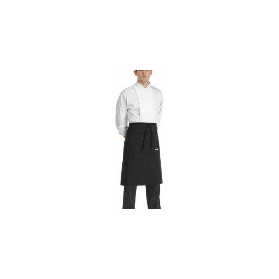 Waist apron with pocket Egochef 70x70cm black