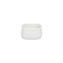 White porcelain sachet holder 3.15x2.36x1.77 inch