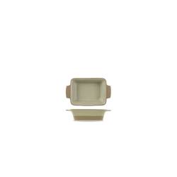 Plat rectangulaire en grès igné Churchill 17x13 cm