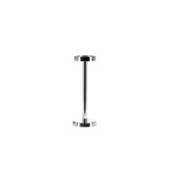 Colonna porta secchiello ghiaccio in acciaio inox cm 67 