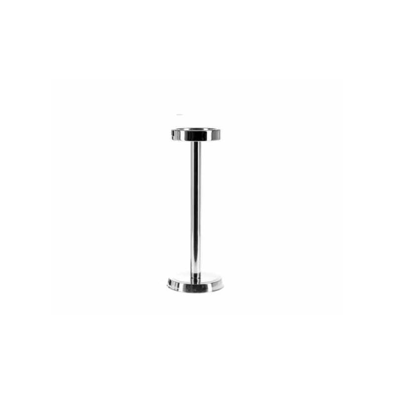 Colonna porta secchiello ghiaccio in acciaio inox cm 67 