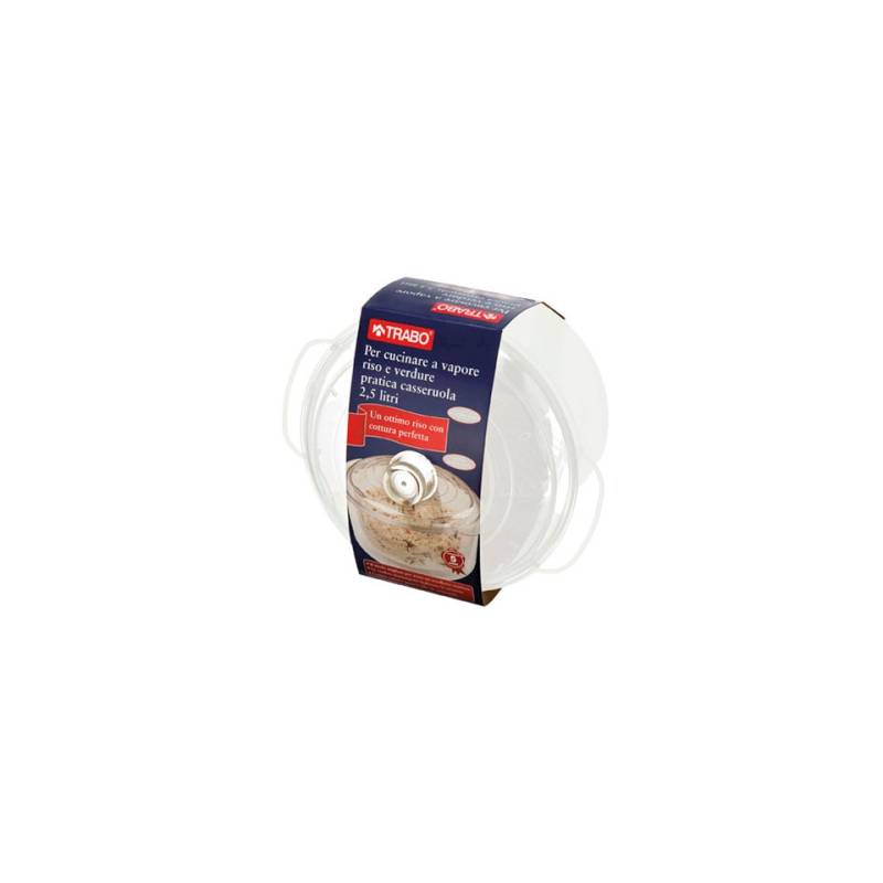 Casserole for steam cooking