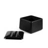 MC polypropylene square ice box 6 lt black